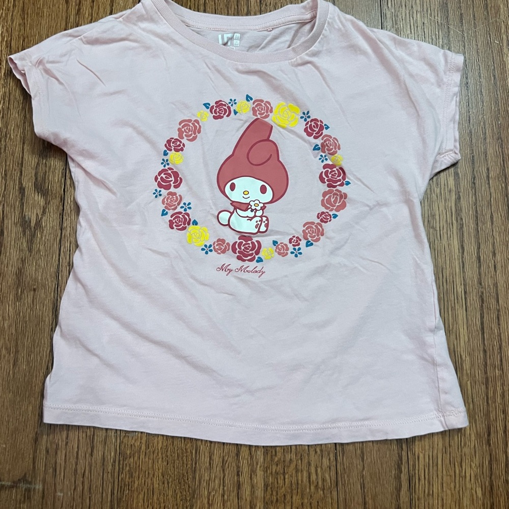Sanrio My Melody Kids T-Shirt in Light‎ Pink 3-4 years